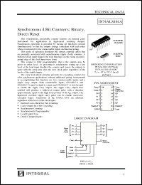 Click here to download IN74ALS161AN Datasheet