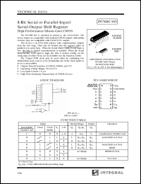 Click here to download IN74HC165D Datasheet