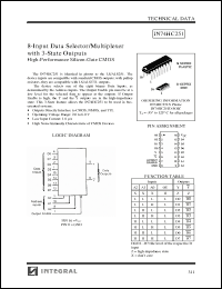 Click here to download IN74HC251 Datasheet