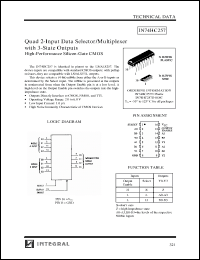 Click here to download IN74HC257D Datasheet