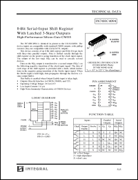 Click here to download IN74HC4094N Datasheet