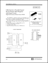 Click here to download IN74HC597D Datasheet
