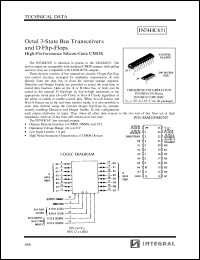 Click here to download IN74HC651DW Datasheet