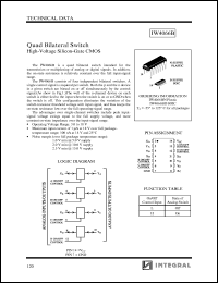 Click here to download IW4066BD Datasheet