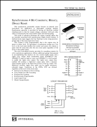 Click here to download IN74LS161D Datasheet