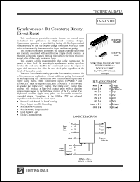 Click here to download IN74LS161 Datasheet