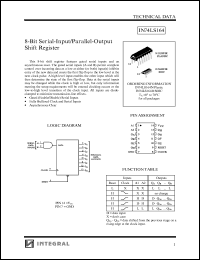 Click here to download IN74LS164D Datasheet