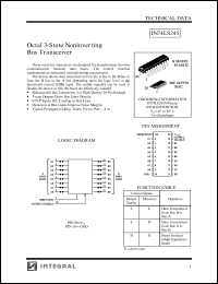 Click here to download IN74LS245 Datasheet