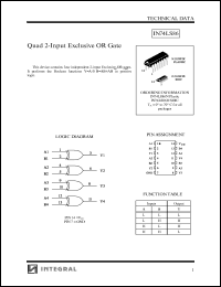 Click here to download IN74LS86 Datasheet
