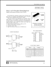 Click here to download IN74HC139A Datasheet