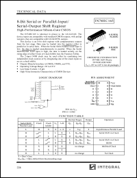 Click here to download IN74HC165 Datasheet