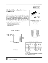 Click here to download IN74LS164 Datasheet