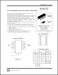 Click here to download IN74LV174N Datasheet