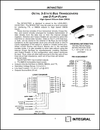 Click here to download IN74ACT651 Datasheet