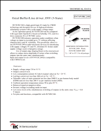 Click here to download IN74VHC240 Datasheet