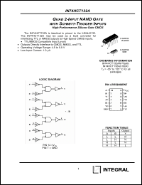 Click here to download IN74HCT132AD Datasheet