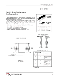 Click here to download IN74LS245 Datasheet