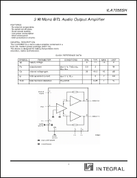 Click here to download ILA7056SH Datasheet