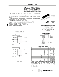 Click here to download IN74ACT112 Datasheet