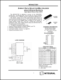 Click here to download IN74ACT251 Datasheet