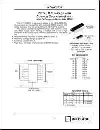 Click here to download IN74HC273A Datasheet