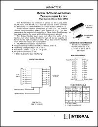 Click here to download IN74ACT533 Datasheet