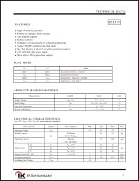 Click here to download IZ1517 Datasheet