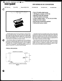 Click here to download DDR0505S Datasheet