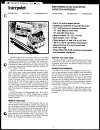 Click here to download MRH2805S/ES Datasheet