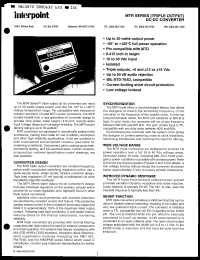 Click here to download MTR28515T/ES Datasheet