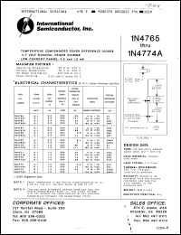 Click here to download 1N4769 Datasheet