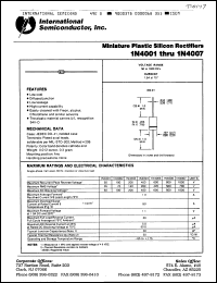 Click here to download 1N4007 Datasheet