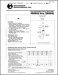 Click here to download 1N4942 Datasheet