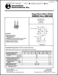 Click here to download 6SB400 Datasheet