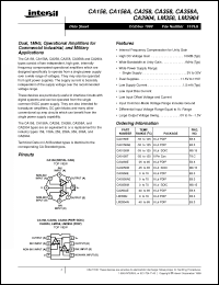Click here to download CA158A Datasheet
