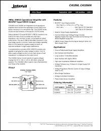 Click here to download CA3260 Datasheet
