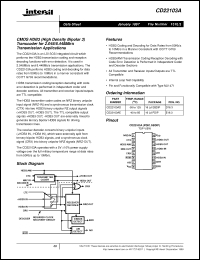 Click here to download CD22103 Datasheet