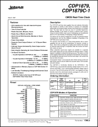 Click here to download CDP1879 Datasheet