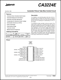 Click here to download CA3224E Datasheet