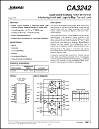 Click here to download CA3242 Datasheet