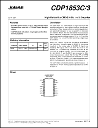 Click here to download CDP1853C/3 Datasheet