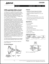 Click here to download CA5420A Datasheet