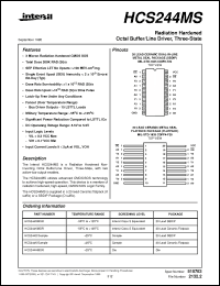 Click here to download HCS244MS Datasheet