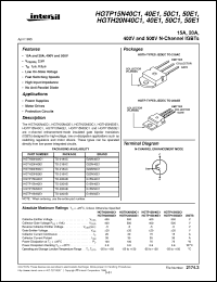 Click here to download HGTH20N40C1 Datasheet