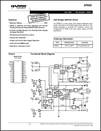 Click here to download SP600 Datasheet