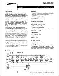 Click here to download HSP43881 Datasheet