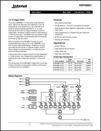 Click here to download HSP48901 Datasheet