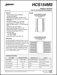 Click here to download HCS154MS Datasheet