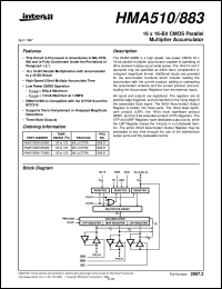 Click here to download HMA510/883 Datasheet