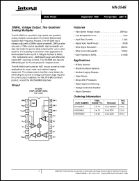 Click here to download HA-2546 Datasheet